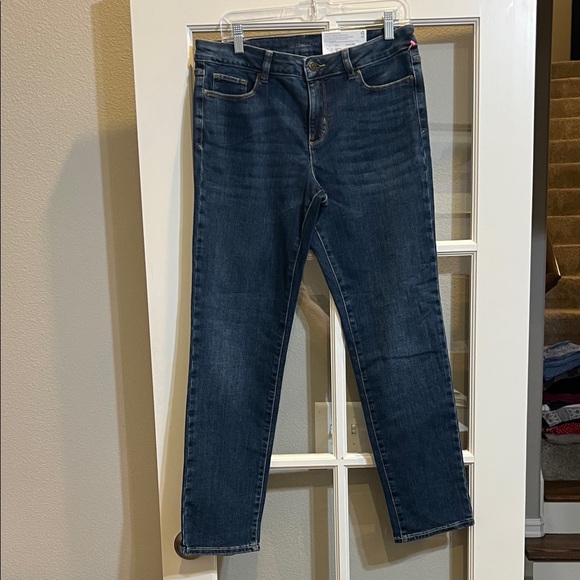 Liz Claiborne Denim - Liz Claiborne Women's Classic Blue Straight Leg Jeans